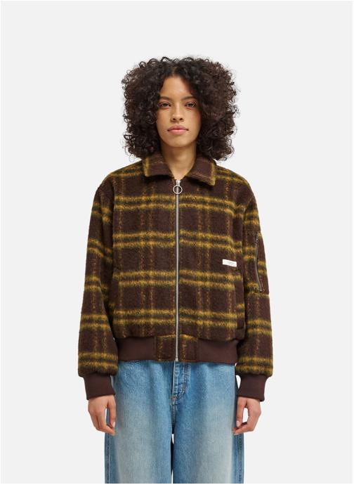 Element Blousons Fuzzy femme marron