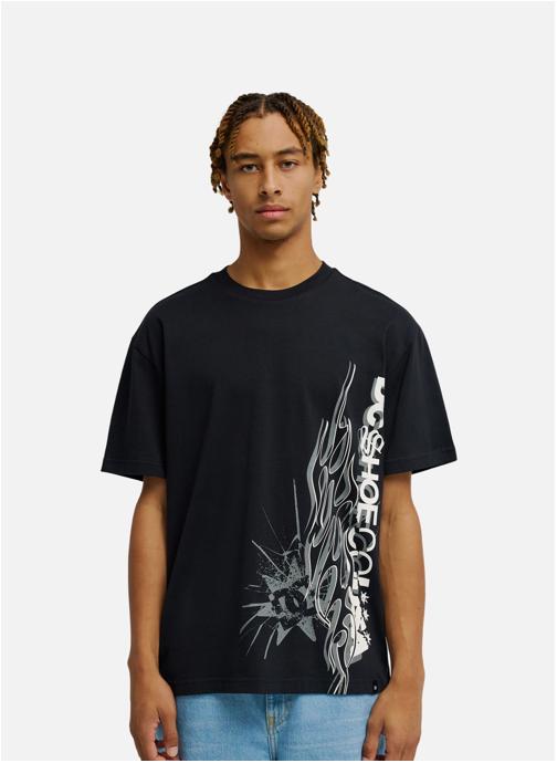 DC Shoes Tee-shirts DC Side Flame homme noir