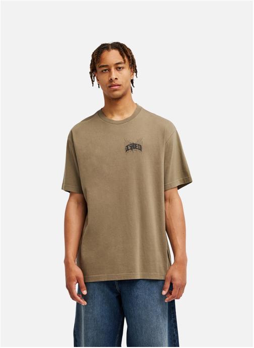 DC Shoes Tee-shirts DC Wide Open homme marron