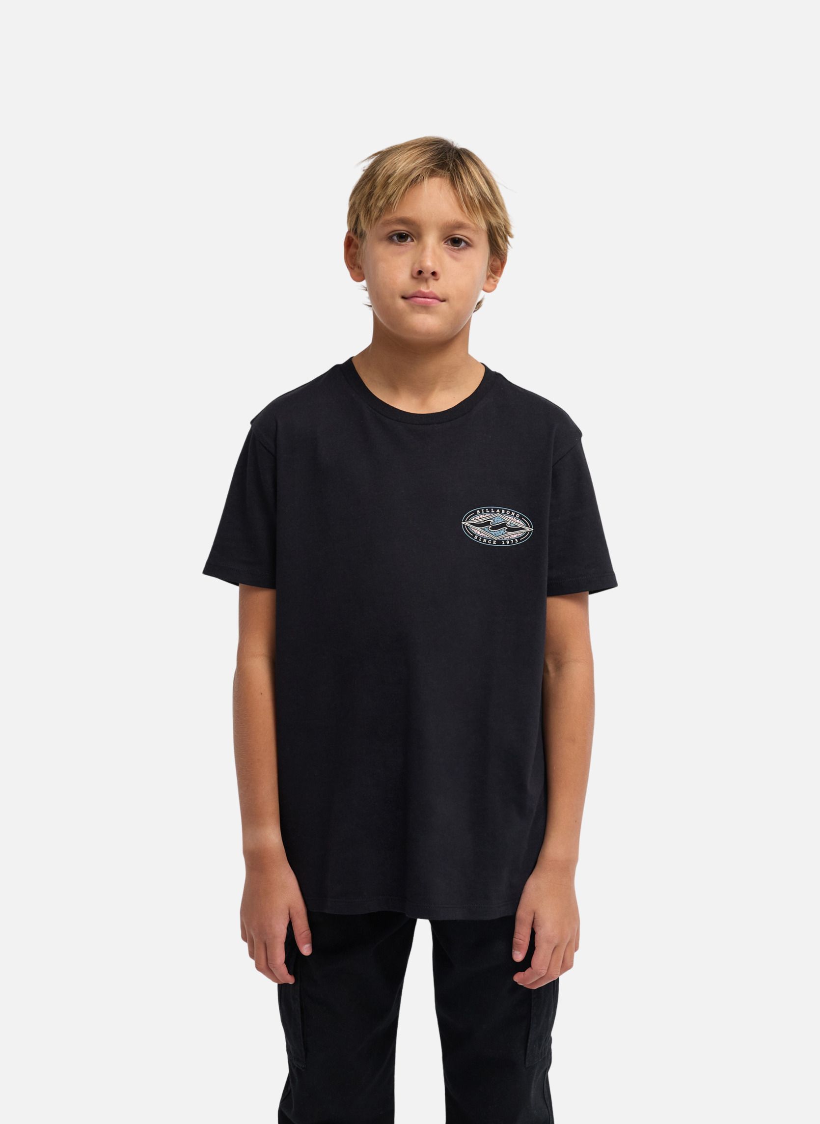Tee-shirts Diamond Vision garçon noir Billabong Tee-shirts Diamond Vision garçon noir Noir