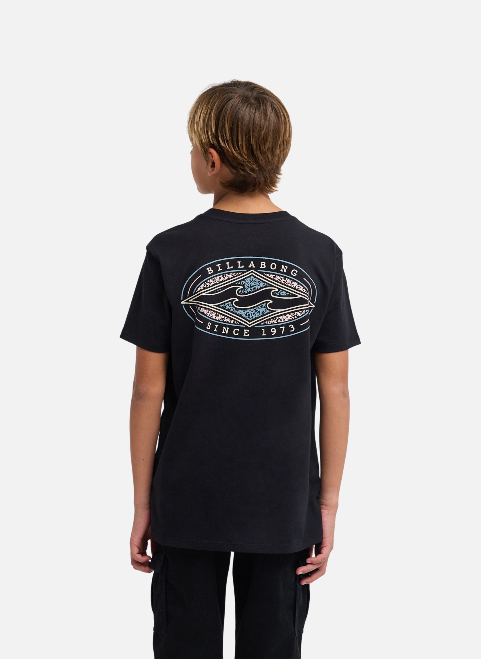 Tee-shirts Diamond Vision garçon noir Billabong Tee-shirts Diamond Vision garçon noir Noir