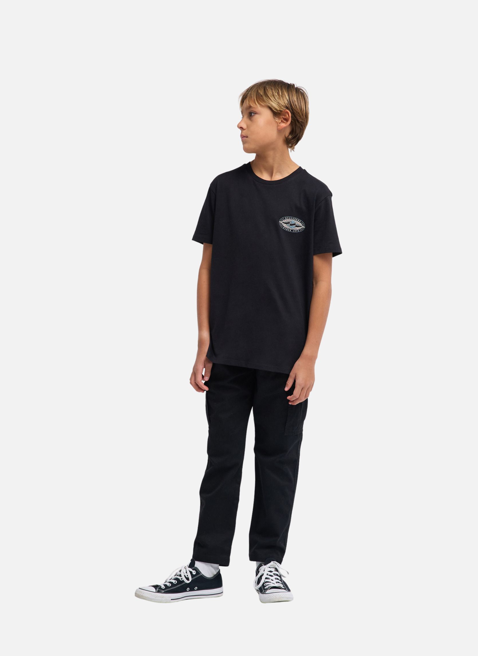 Tee-shirts Diamond Vision garçon noir Billabong Tee-shirts Diamond Vision garçon noir Noir