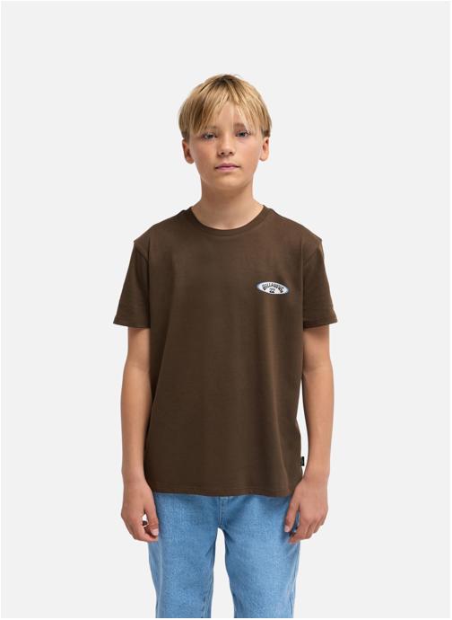Billabong Tee-shirts Orbit Arch garçon marron