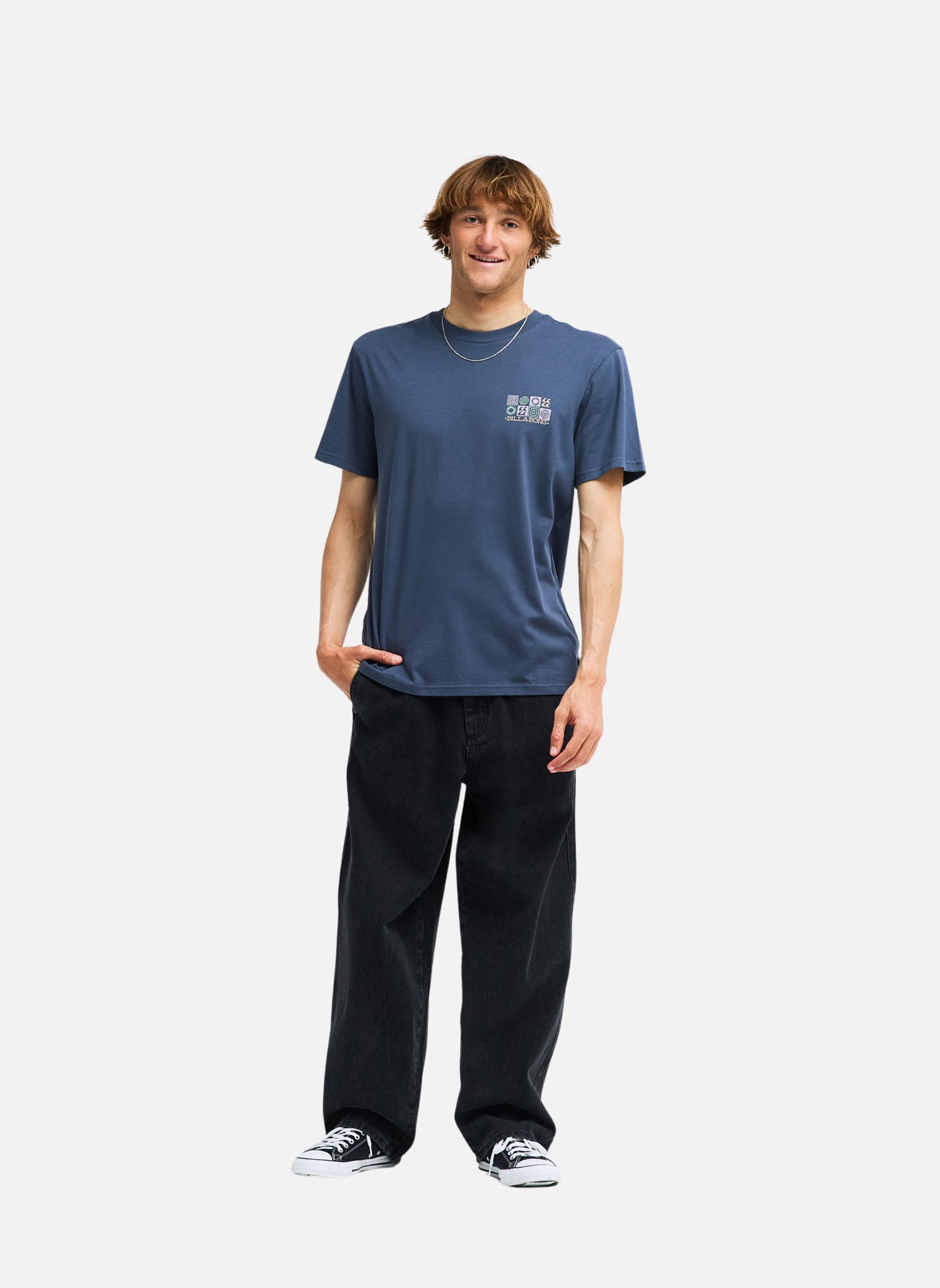 Tee-shirts Segment homme bleu Billabong Tee-shirts Segment homme bleu Bleu