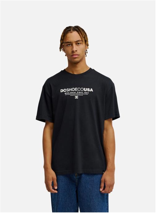 DC Shoes Tee-shirts DC Heritage Font homme noir