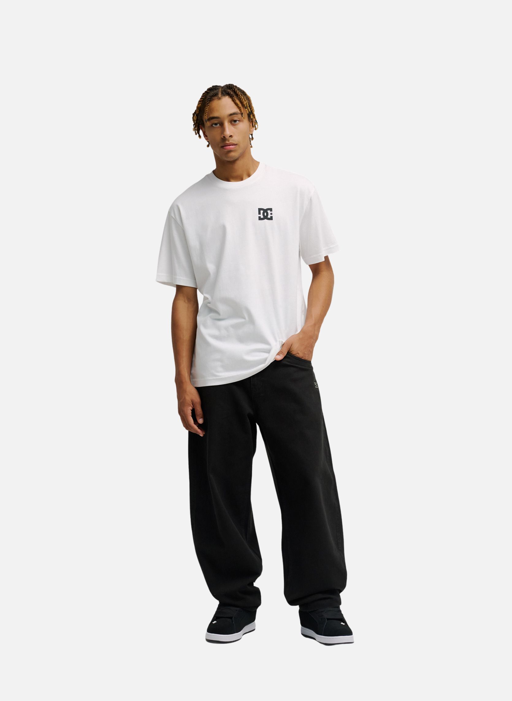Tee-shirts DC Star Quote homme blanc DC Shoes Tee-shirts DC Star Quote homme blanc Blanc