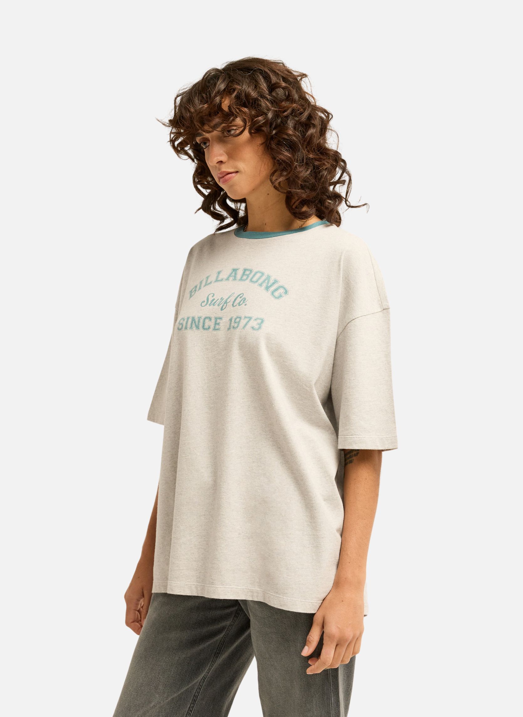 Tee-shirts Fresh Breeze femme gris Billabong Tee-shirts Fresh Breeze femme gris Gris