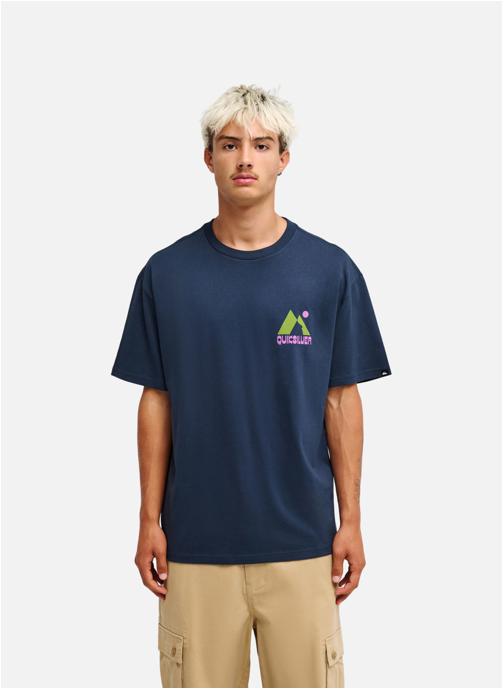 Quiksilver Tee-shirts Peak homme bleu