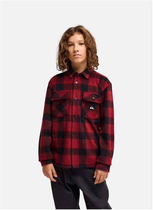 Quiksilver Chemises Venture Polar garçon rouge