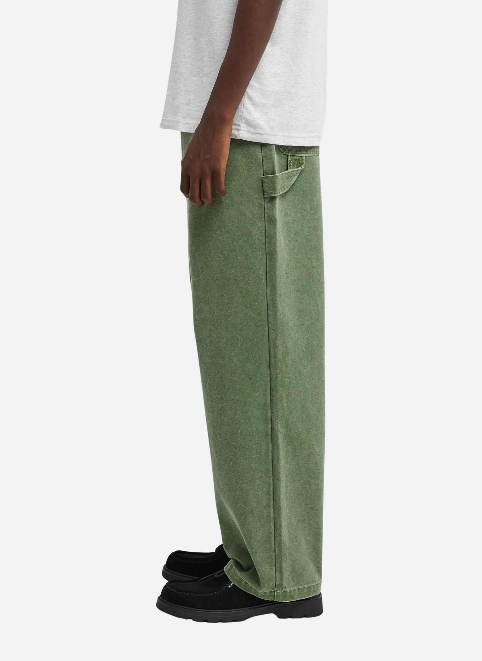 Pantalons droits Big Canvas homme vert Element Pantalons droits Big Canvas homme vert Vert