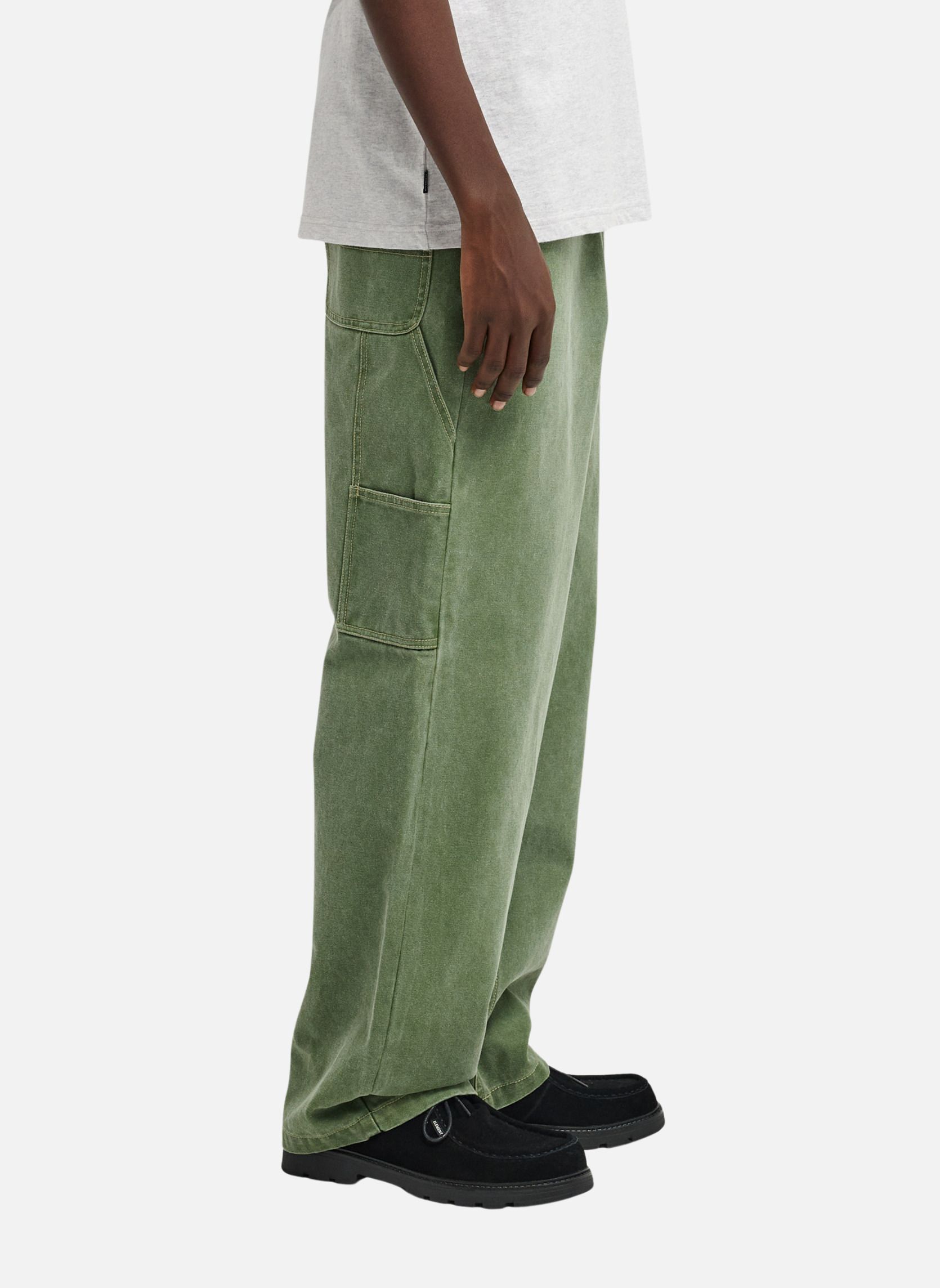 Pantalons droits Big Canvas homme vert Element Pantalons droits Big Canvas homme vert Vert