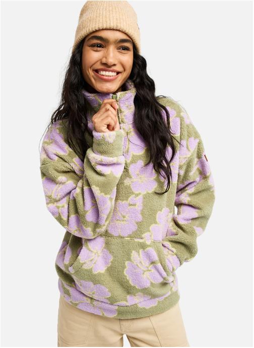 Roxy Vestes polaires Live Out Loud femme vert