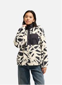 Vestes polaires Renek Polar femme noir Quiksilver Vestes polaires Renek Polar femme noir Noir & blanc