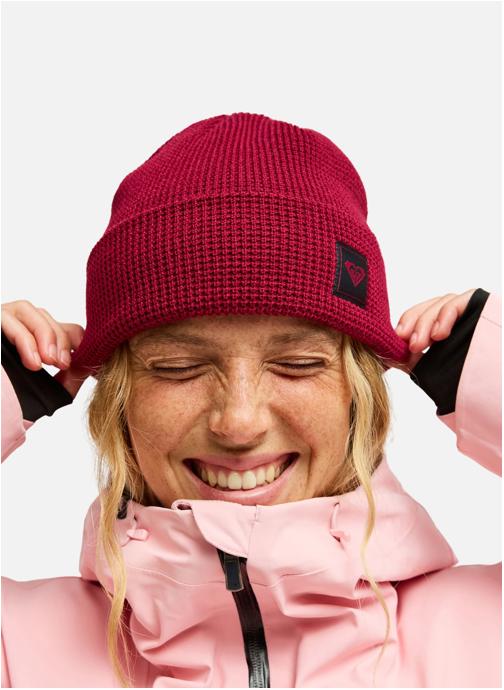 Roxy Bonnets Winter Spark femme rouge