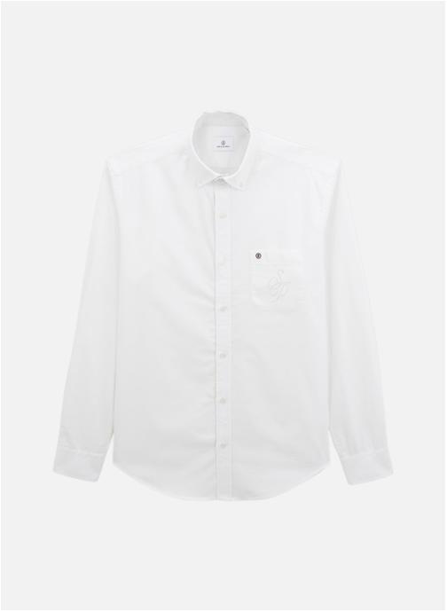 Serge Blanco Chemises Section Paloise homme blanc