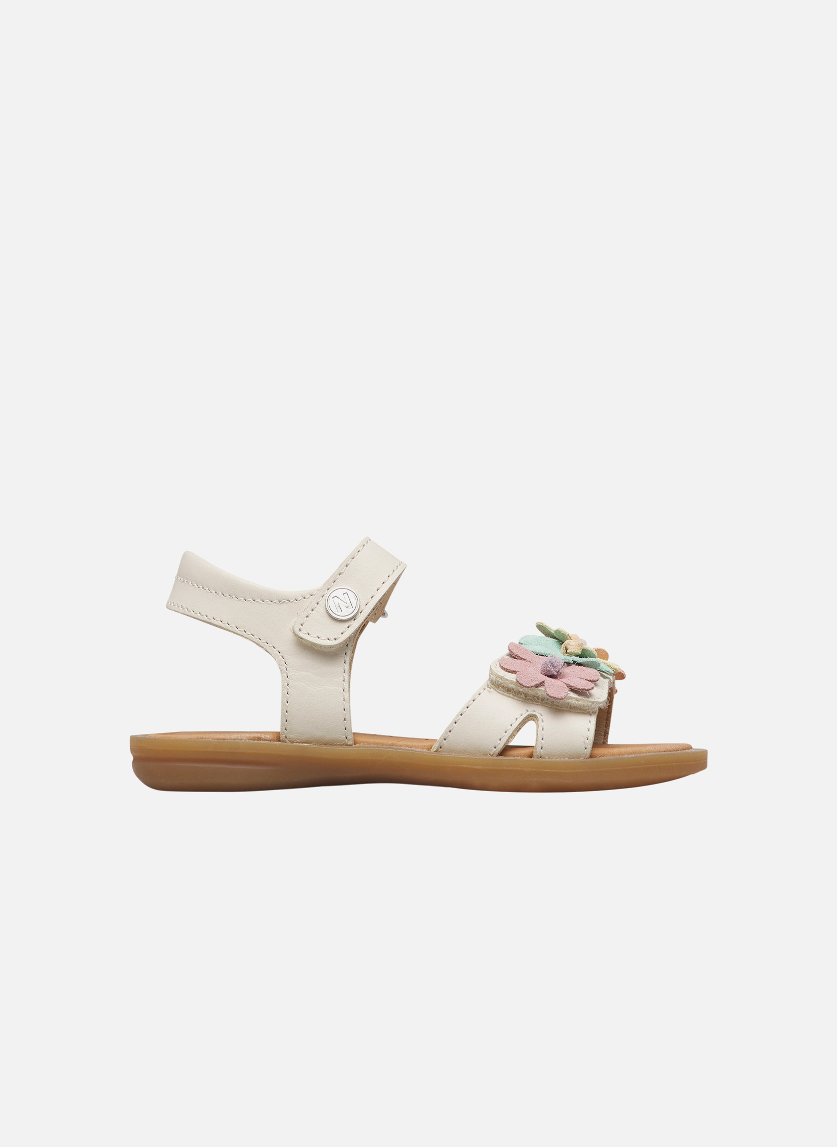 Sandales Sandales NINDY Cognac- fille blanc Naturino Sandales Sandales NINDY Cognac- fille blanc Blanc