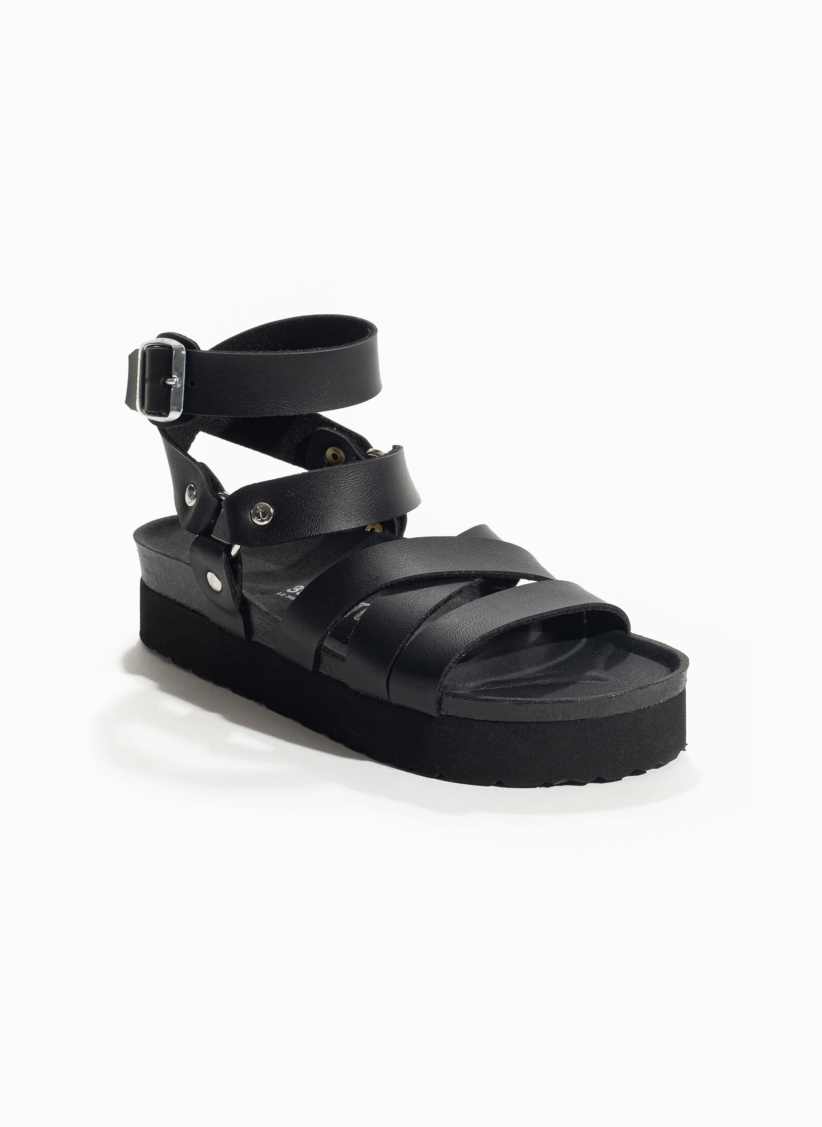 Sandales HARING femme noir Bayton Sandales HARING femme noir Noir