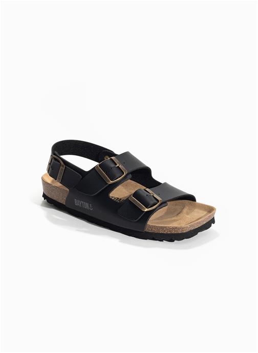 Bayton Sandales ACHILLE femme noir