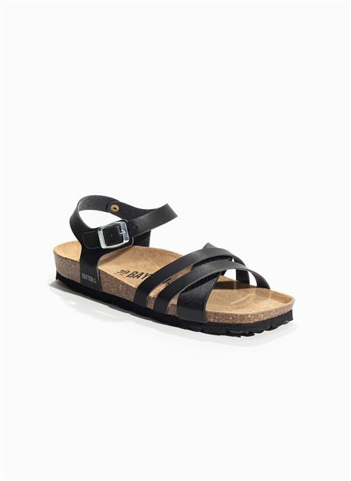 Bayton Sandales DENIA femme noir