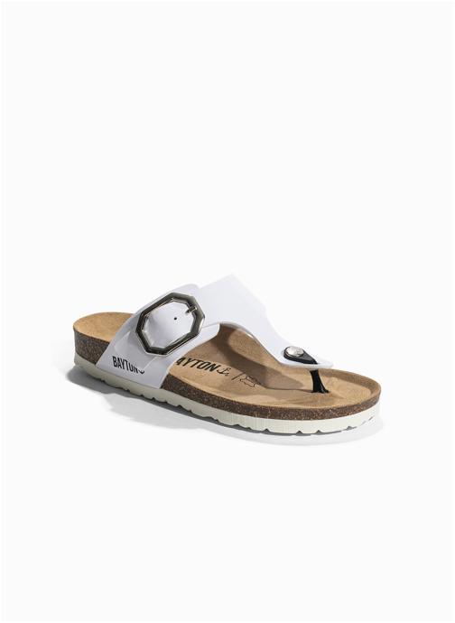 Bayton Sandales MERCURE femme blanc