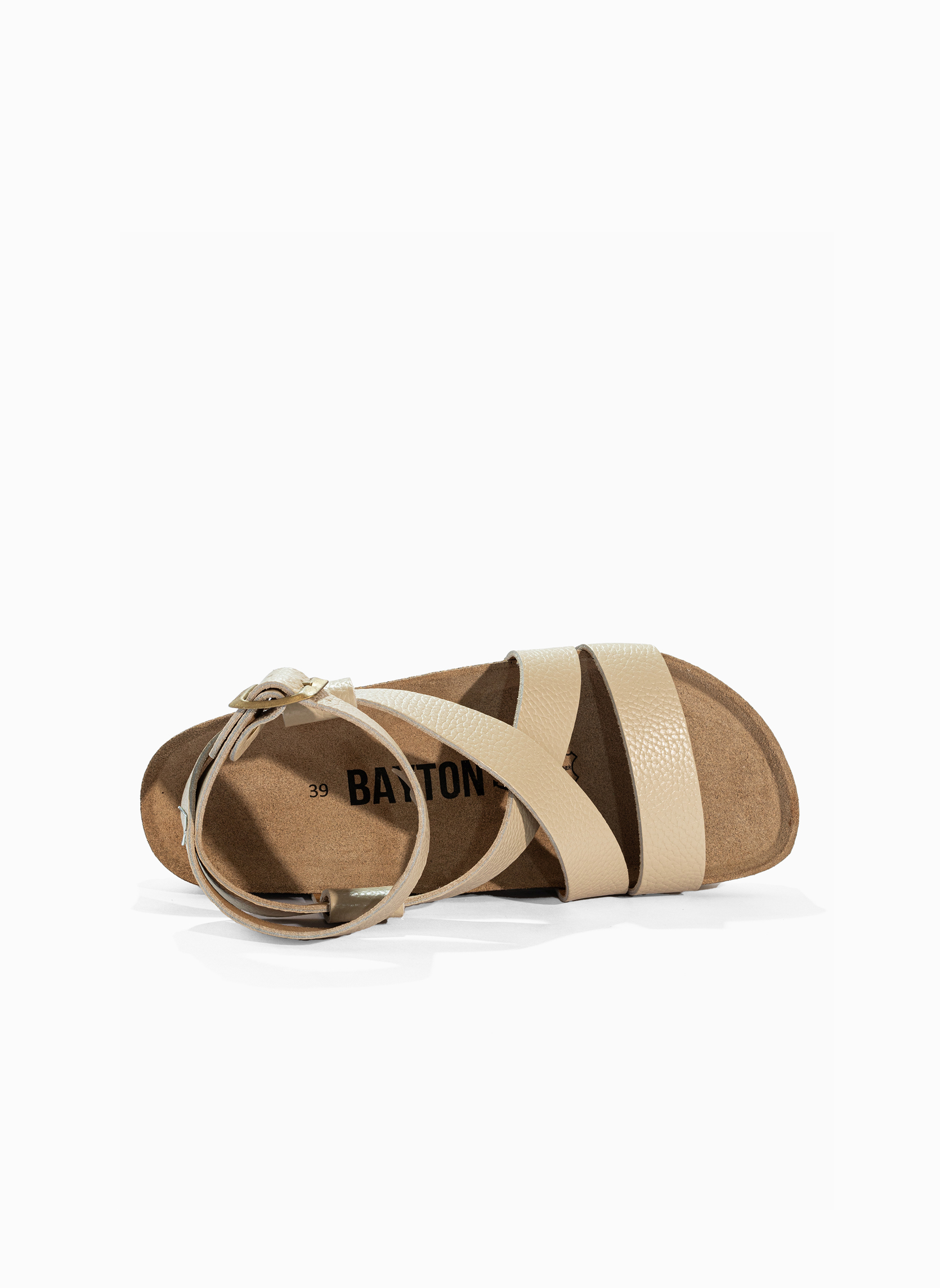 Sandales MYCONOS femme blanc Bayton Sandales MYCONOS femme blanc Blanc
