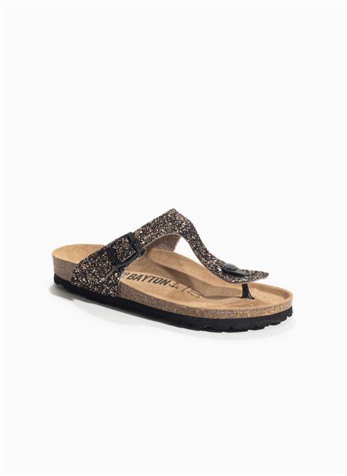 Bayton Sandales MERCURE femme or et bronze
