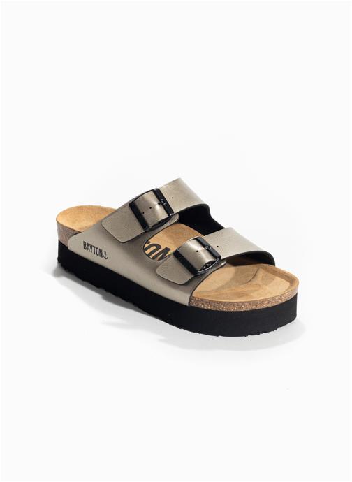 Bayton Sandales JAPET femme or et bronze