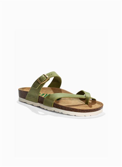 Bayton Sandales DIANE femme vert