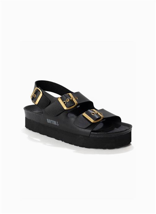 Bayton Sandales ACHILLE femme noir