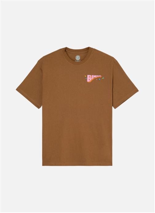 Element Tee-shirts Cosmic Dance homme marron