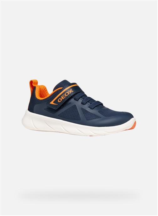 Geox Baskets basses J FOOT-RUN BOY garçon bleu