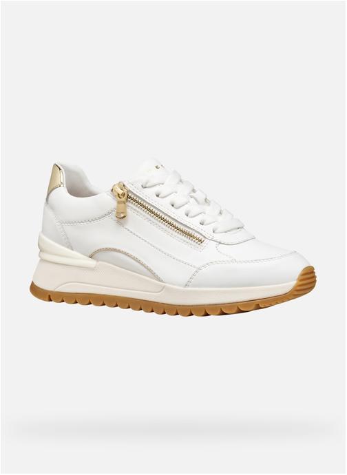 Geox Baskets basses D DESYA femme blanc