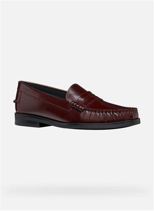 Geox Mocassins NOEMEN WOMAN femme bordeaux