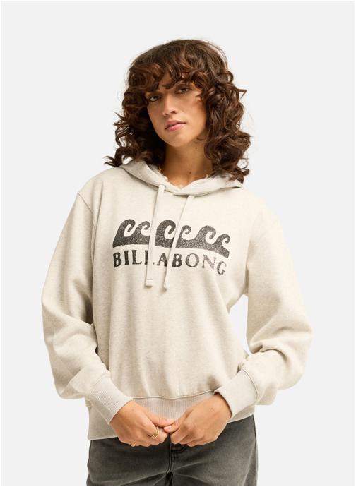 Billabong Sweats à capuche Surfing In Town femme gris