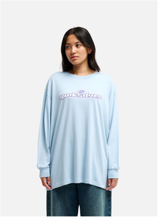Quiksilver Tee-shirts Boyfriend femme bleu