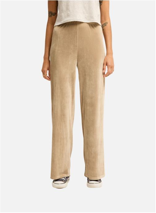 Billabong Pantalons droit Keep It Sunny femme beige
