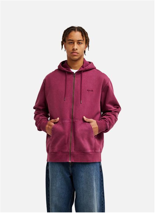 DC Shoes Sweats à capuche DC Lowcase homme rouge