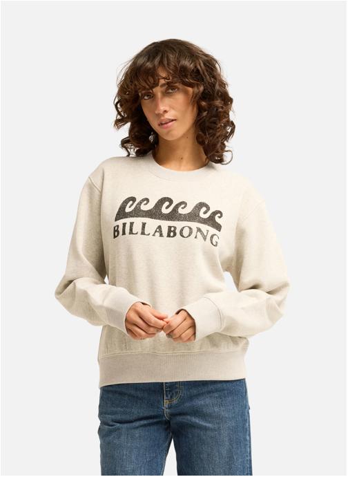 Billabong Sweats à capuche Surfing In Town femme gris