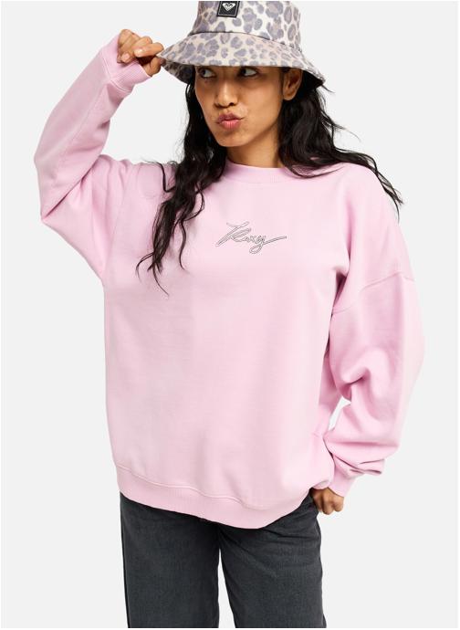 Roxy Sweats à capuche Lineup femme rose
