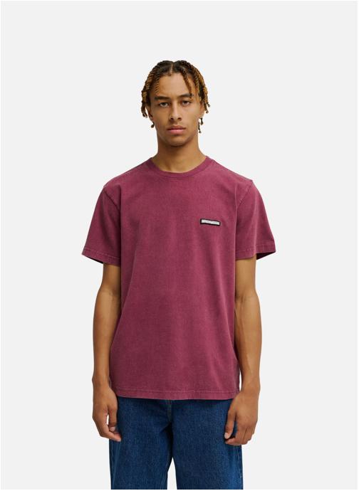 DC Shoes Tee-shirts Patch It Washed homme rouge