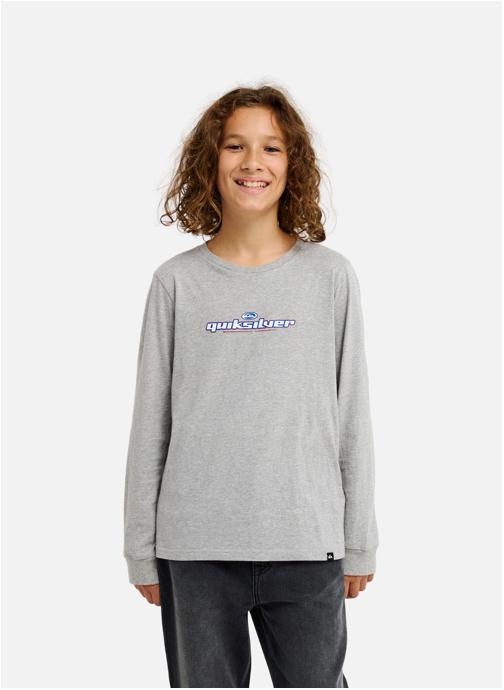Quiksilver Tee-shirts Slacker garçon gris