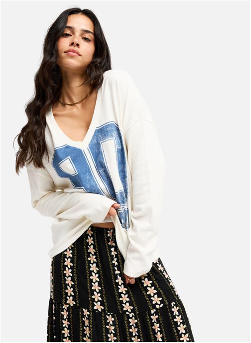 Roxy Tee-shirts Sport Is Deep femme blanc