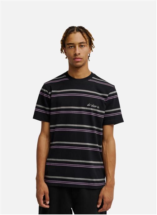 DC Shoes Tee-shirts Sheriff Stripe homme noir