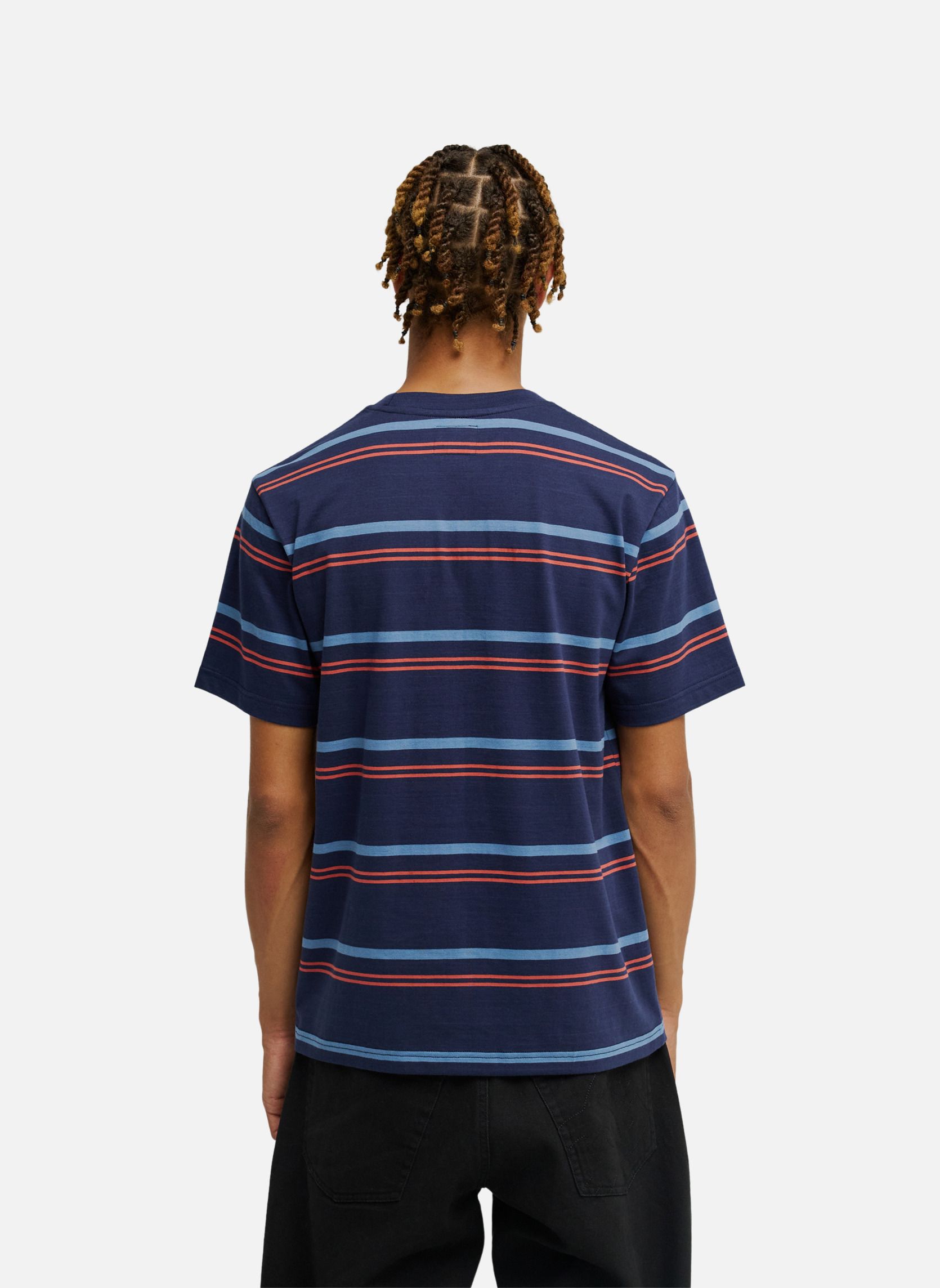Tee-shirts Sheriff Stripe homme bleu DC Shoes Tee-shirts Sheriff Stripe homme bleu Bleu