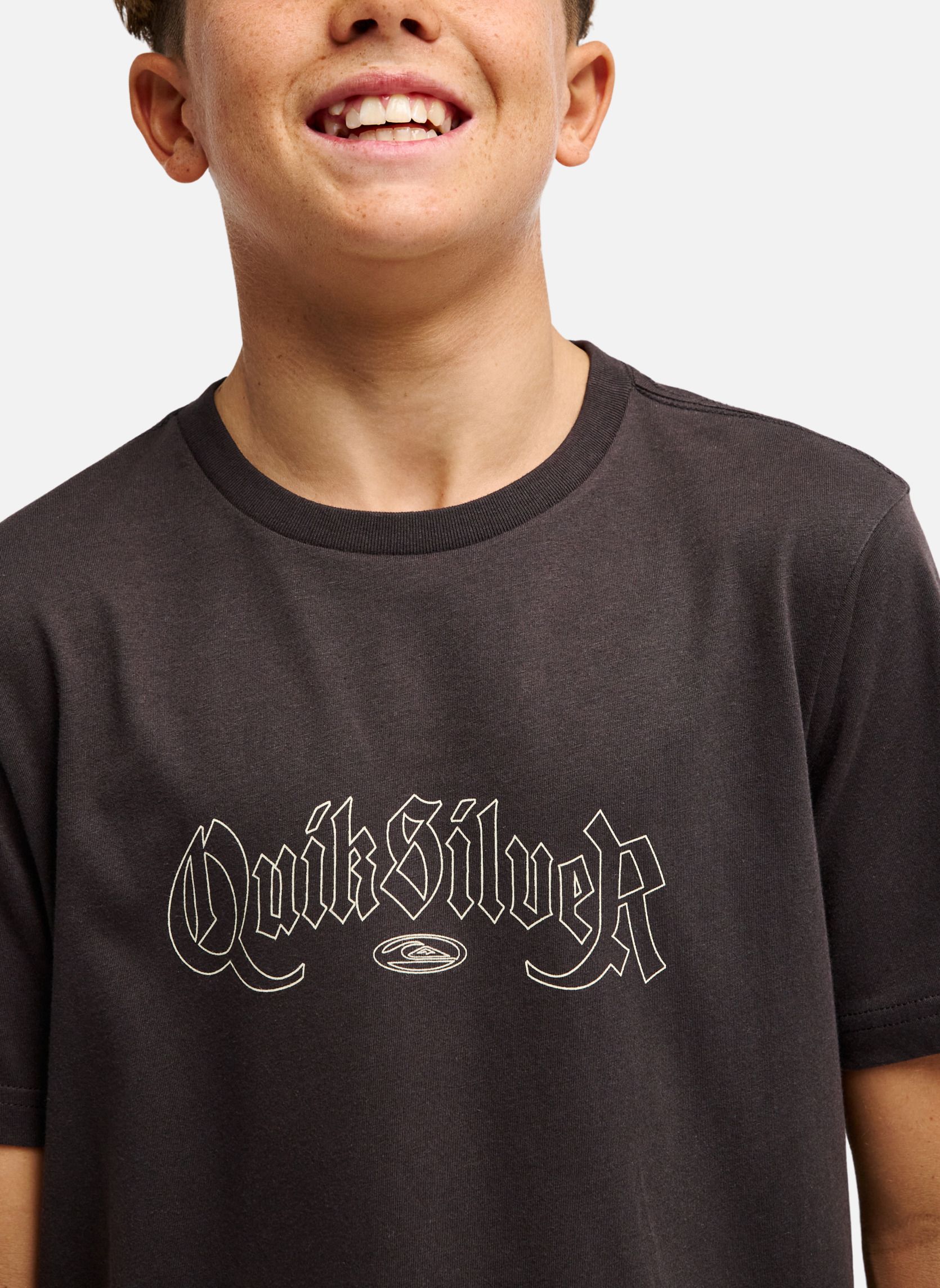 Tee-shirts Dang garçon noir Quiksilver Tee-shirts Dang garçon noir Noir
