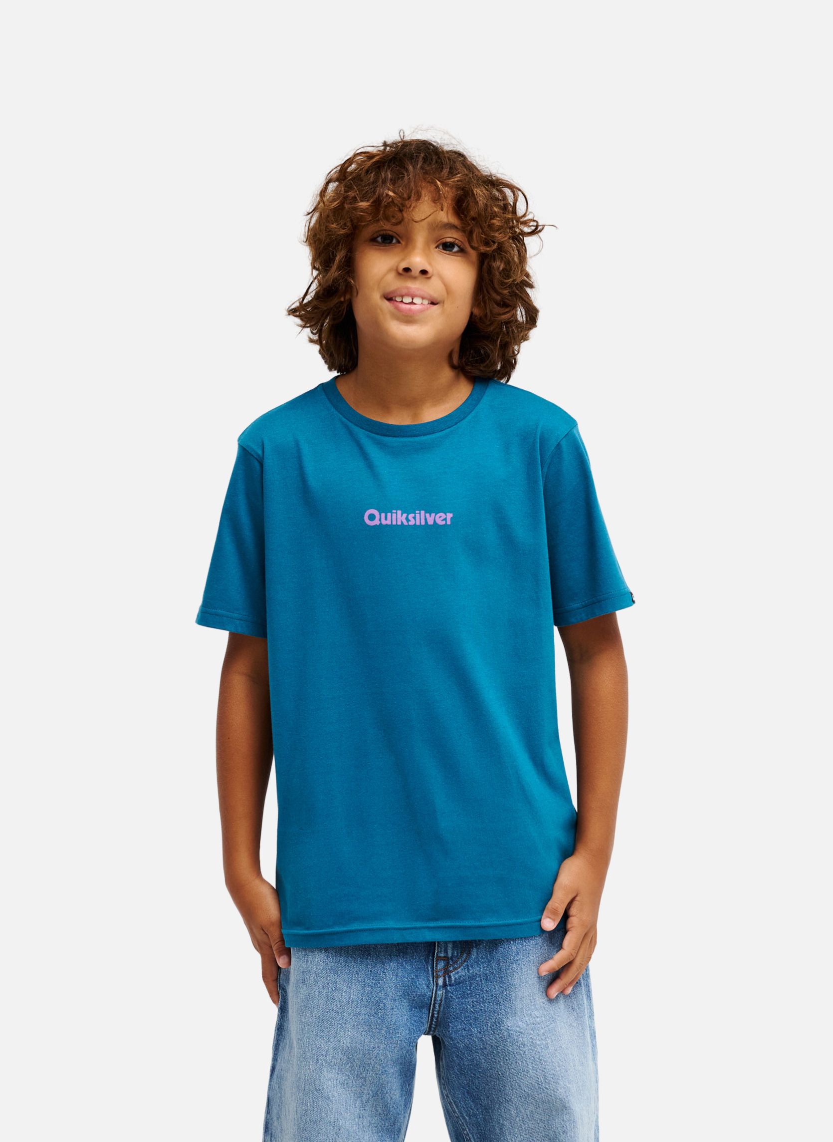 Tee-shirts Rays garçon bleu Quiksilver Tee-shirts Rays garçon bleu Bleu