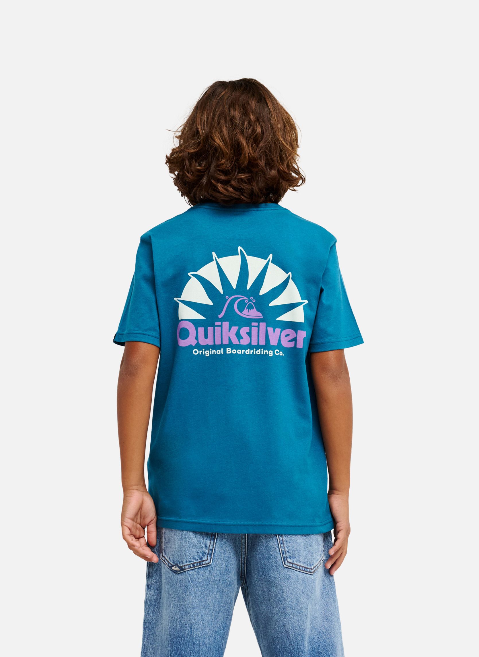 Tee-shirts Rays garçon bleu Quiksilver Tee-shirts Rays garçon bleu Bleu