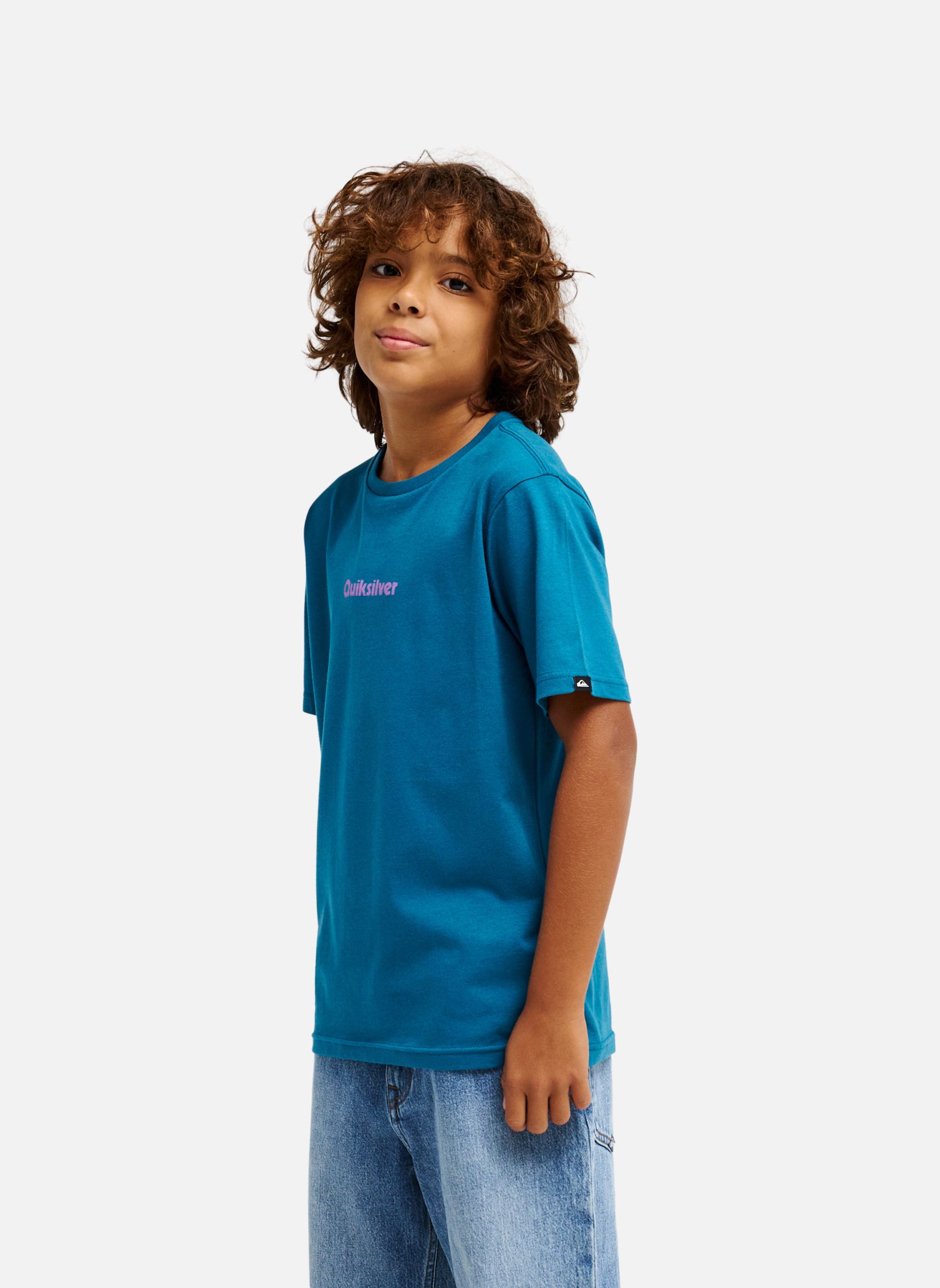 Tee-shirts Rays garçon bleu Quiksilver Tee-shirts Rays garçon bleu Bleu
