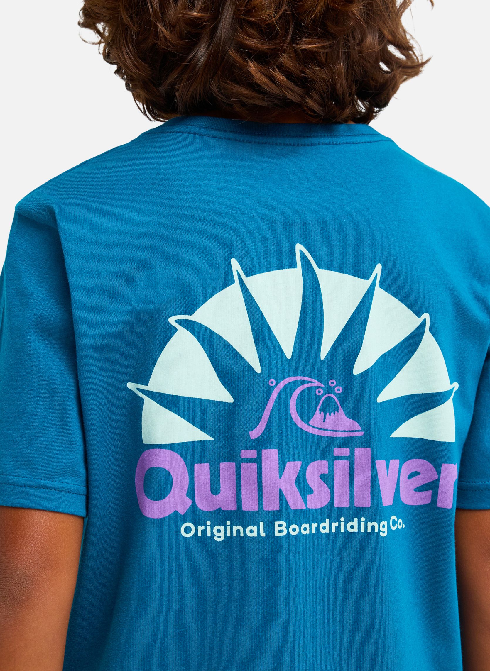 Tee-shirts Rays garçon bleu Quiksilver Tee-shirts Rays garçon bleu Bleu