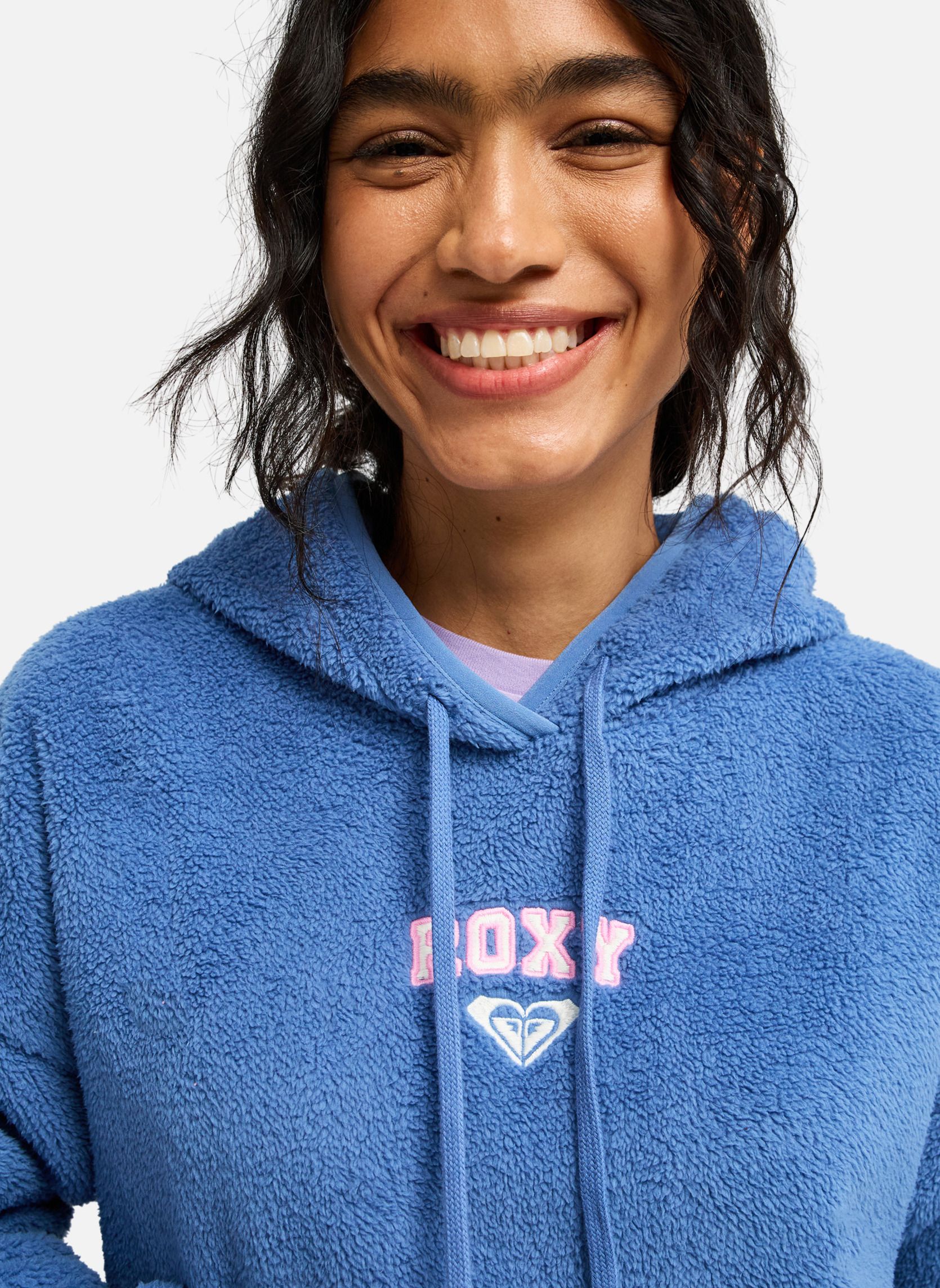 Sweats à capuche Cool Calling femme bleu Roxy Sweats à capuche Cool Calling femme bleu Bleu